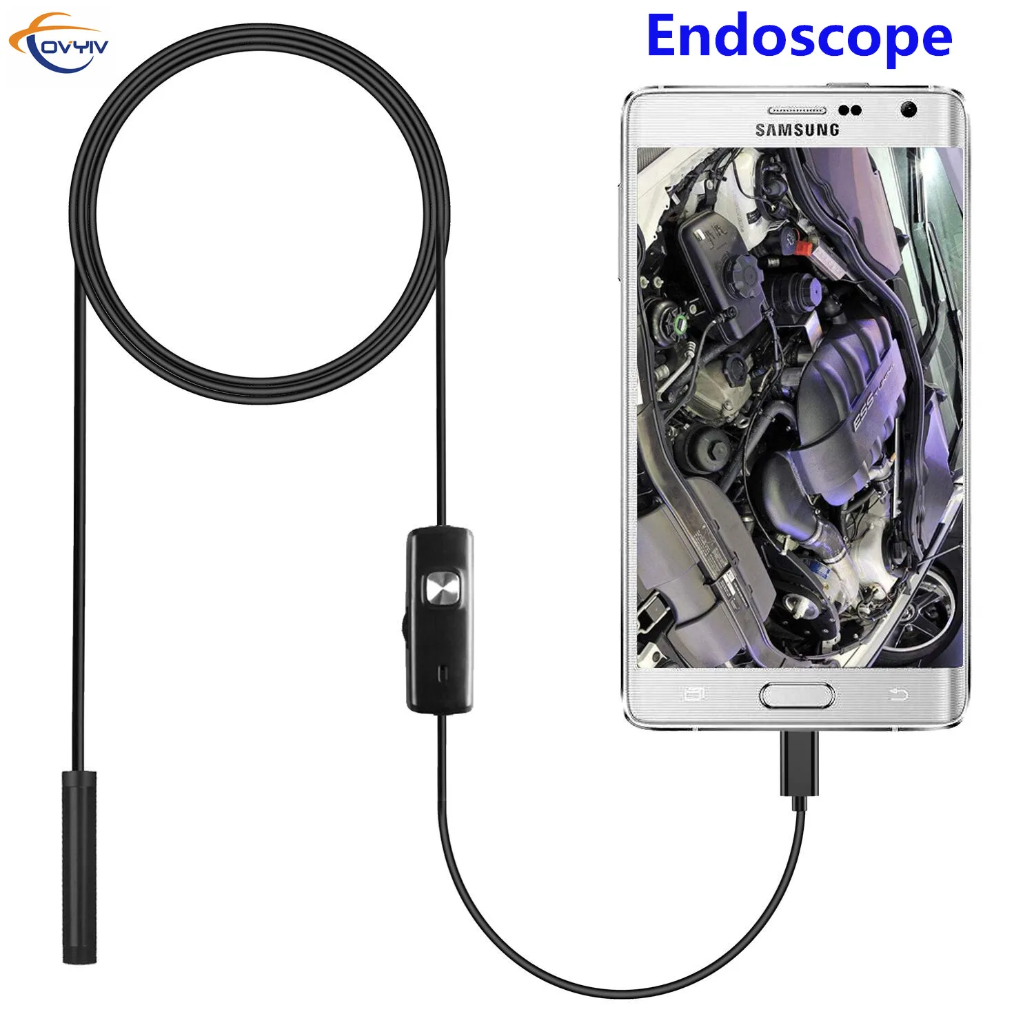 Covyiv 5.5mm 7mm Flexible Endoscope Camera Typec Micro Usb Ip67