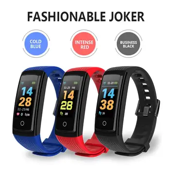 

V5S Color Screen Smart Band Step Counter Heart Rate Monitor Smart Bracelet Fitness Tracker IP67 Sports Bluetooth Health Reminder