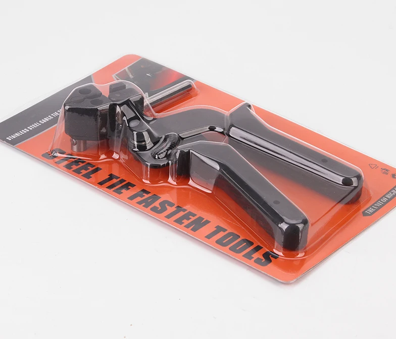 Factory Sale Stainless Steel Metal Cable Tie Fasten Gun Pliers Crimper Tensioner Cutter Hand Tool Manual