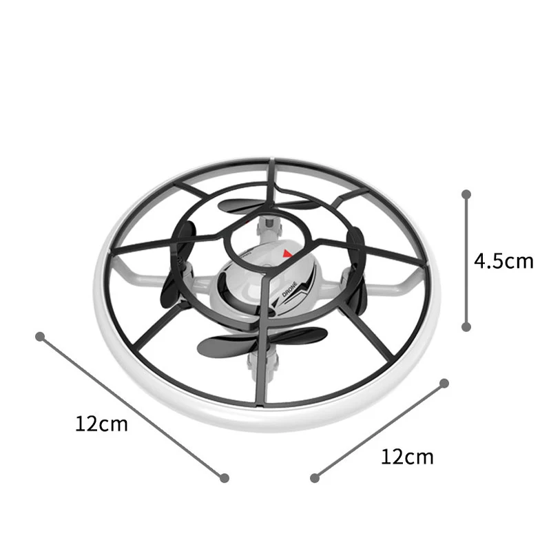 2.4G Mini UFO drone with LED night light S122 Hand Sensing Infrared RC Helicopter Quadcopter Model Induction dron Toys for boy 2.4G Mini UFO drone with LED night light S122 Hand Sensing Infrared RC Helicopter Quadcopter Model Induction dron Toys for boy