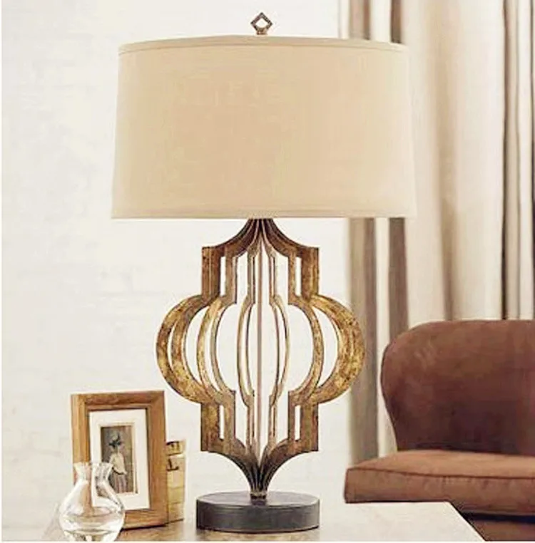 rod iron table lamps