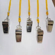 Нержавеющая сталь металлический свисток рефери Спорт на открытом воздухе игра инструктор выживания вентиляторы свисток