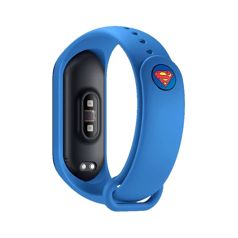 Superman Ограниченная серия браслетов для xiaomi mi band 4 ремешок силиконовый браслет на запястье для xiaomi mi 4/3/2 аксессуары браслет mi band 4 2 ремень - Цвет ремешка: Superman