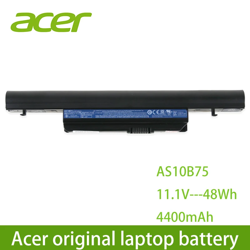 Оригинальный acer ноутбук батарея AS10B75 для AS01B41 AS10B31 AS10B3E AS10B41 AS10B51 AS10B5E AS10B61 AS10B71 AS10B73