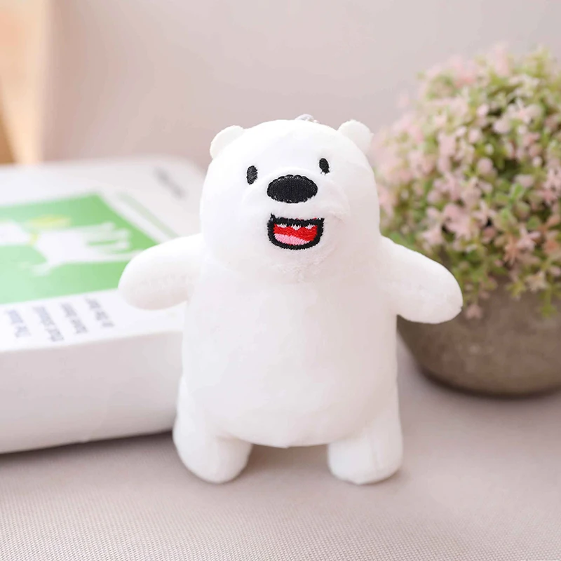 Kawaii 3 вида стилей голые медведи плюшевая игрушка мультяшный медведь набивной гризли серый белый медведь панда кукла Дети Девочка любовь подарок на день рождения