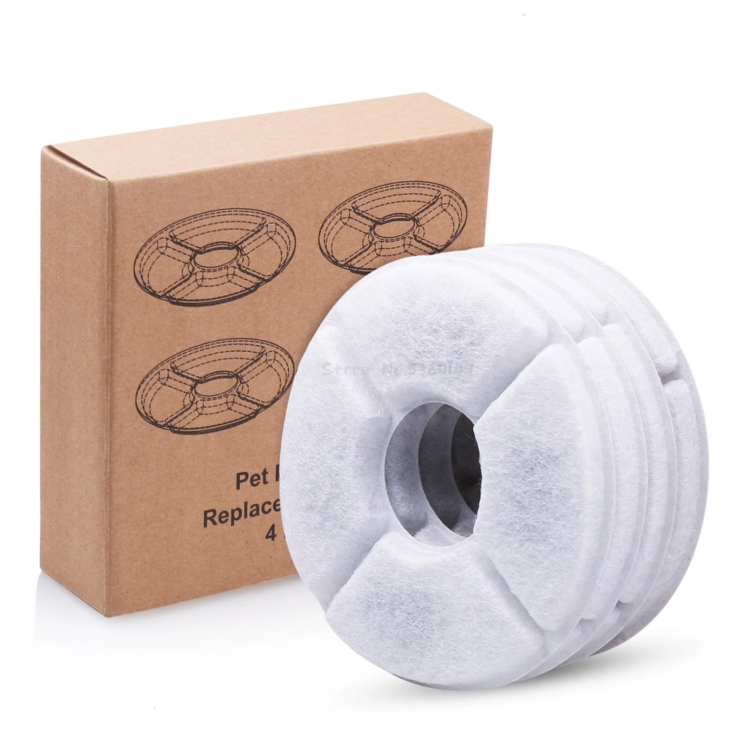 Диспенсер для воды для домашних животных, для кошек и собак, автоматический циркуляционный Электрический питатель воды, фонтан, интеллектуальный диспенсер для воды - Цвет: Розовый