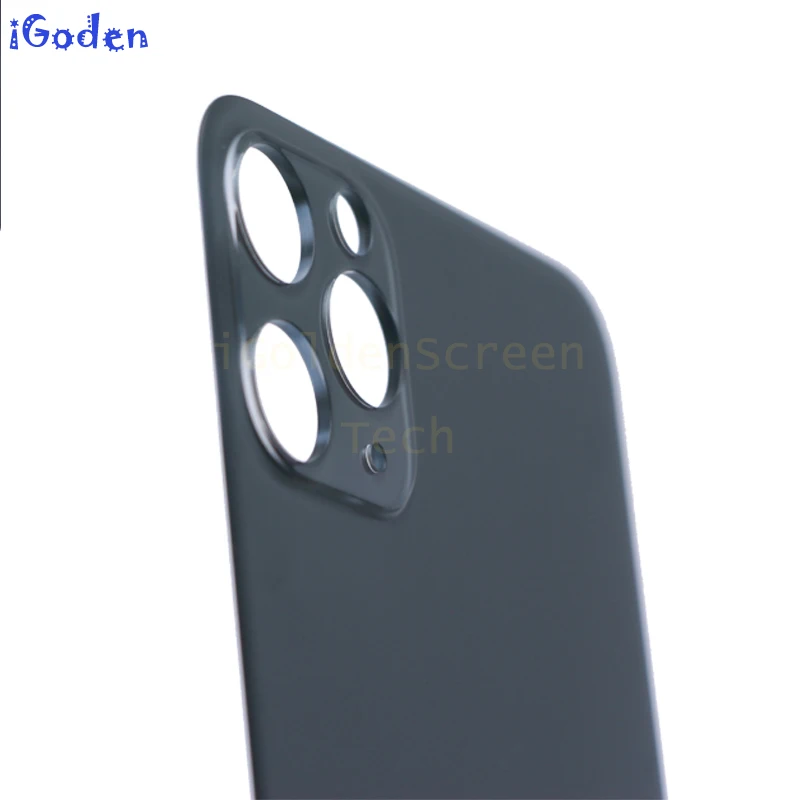 Чехол со стеклянным корпусом для Apple iPhone 11 Pro Max A2218 A2161 A2220 задняя крышка батарейного отсека задняя крышка Корпус Замена чехол