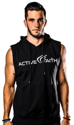 2019 новый стиль мужской спортивный жилет с капюшоном для фитнеса для тренировок на открытом воздухе для бега