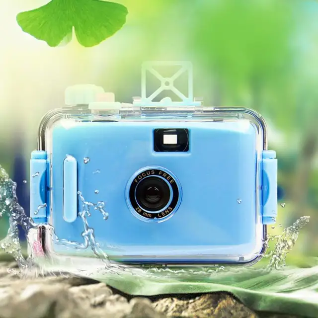 Children Camera Non-disposable Camera Film Camera Lomo Waterproof Shockproof Camera Toy Cameras Funny Gift For Kids 2