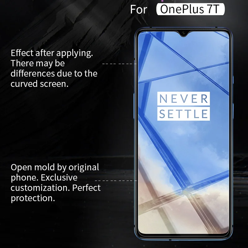 Nillkin HD Прозрачная Матовая Защитная пленка для экрана для Oneplus 7T Pro 1+ 7T
