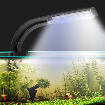 

New Super Bright LED Aquarium Lighting LED Plant Light Aquarium Waterproof Clip On The Fish Tank Fresh Water Light