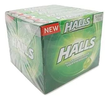 

Halls - Pfefferminze - Zuckerfrei - 20 Einheiten