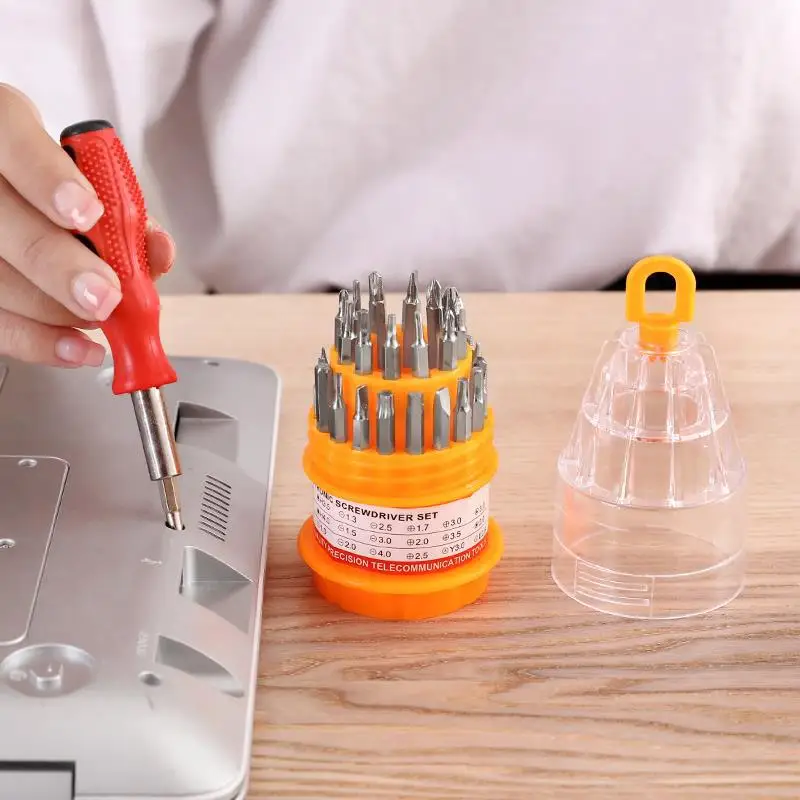 

Screwdriver Set Combination Household Hardware Cross Splittable Multi-Purpose Screwdriver Multi-functional Repair Tool
