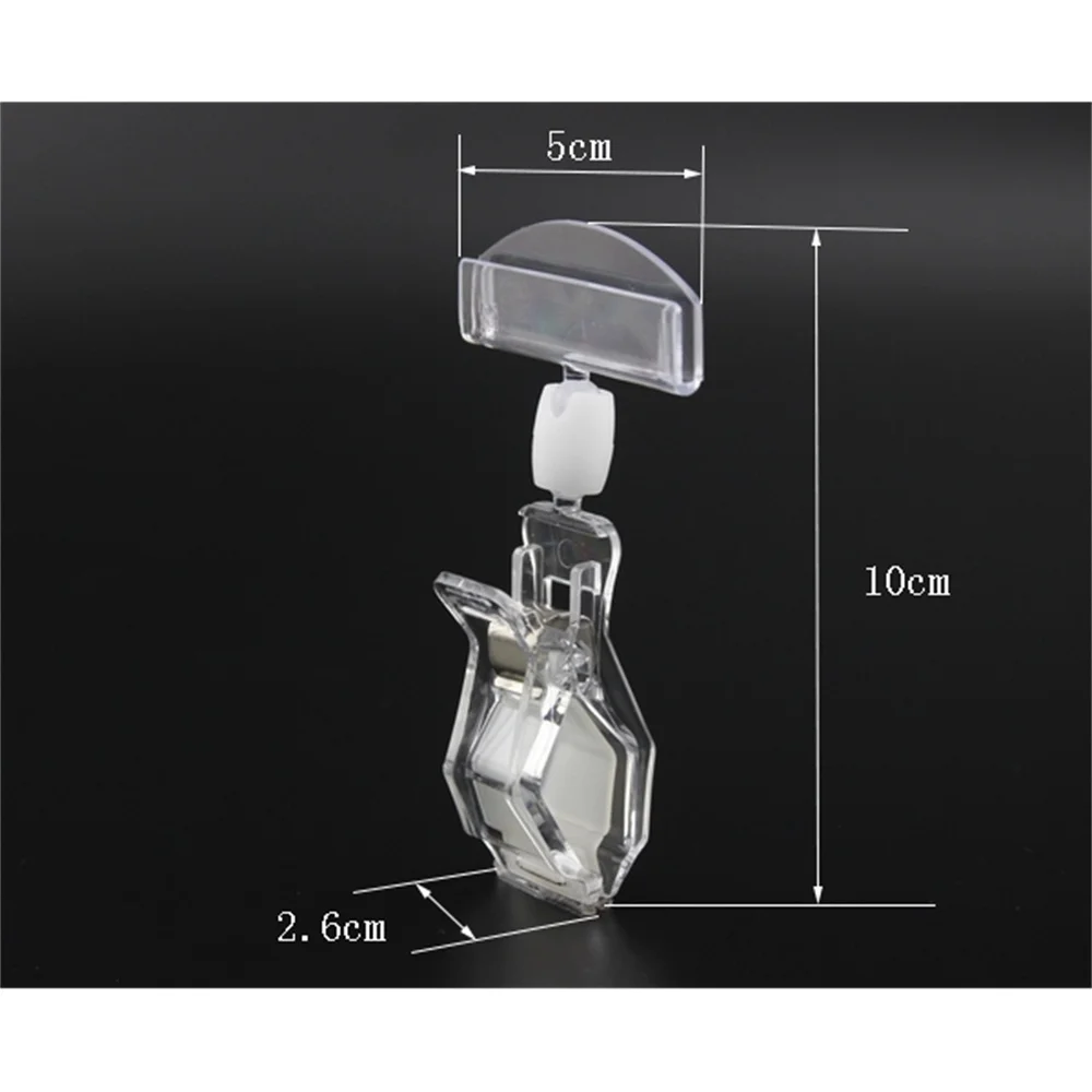 Middle Size Pop Label Holder Price Tag Clip Sign Name Card Display