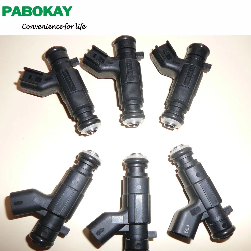 

SET OF 6 FUEL INJECTOR 0280156131 for BUICK CADILLAC 3.6L V6