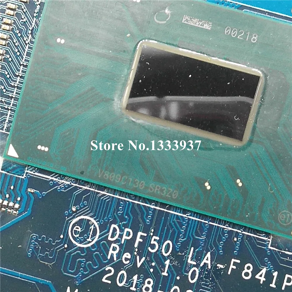 Best  For HP 15-cx Laptop motherboard i5-8300H SR3Z0 CPU DPF50 LA-F841P mainboard