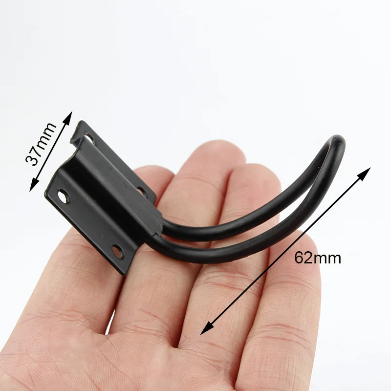

1pc 37*62mm Antique Metal Clothes Bag hook up Hat Hanger Wall hanging single hook High Quality Clothes hook