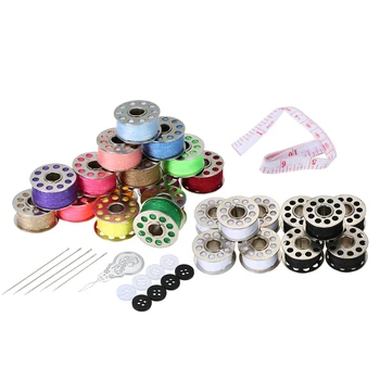 

Sewing Tools Set 25pcs Thread Bobbin Sewing Accessories Supplies Kit Sewing Tools And Accessoires Storage Case Needle Threader