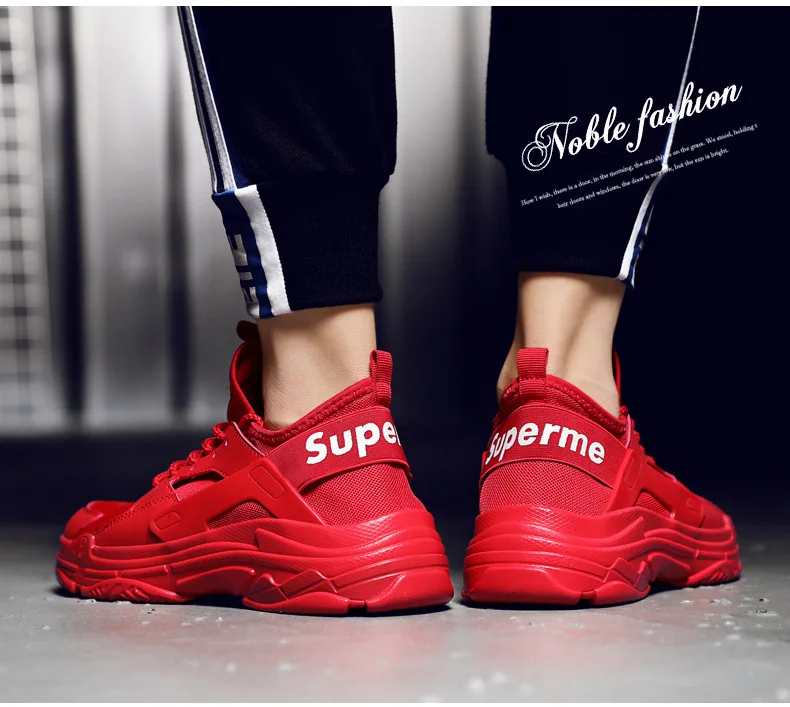 EBay AliExpress Summer Hot Selling MD Light Breathable Couples Trendy Shoes Fashion Large Size 46 Men Shoes