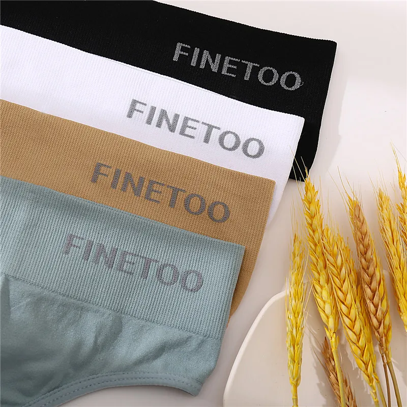 FINETOO M 2XL женские стринги с широкой талией хлопковые трусики сексуальное нижнее