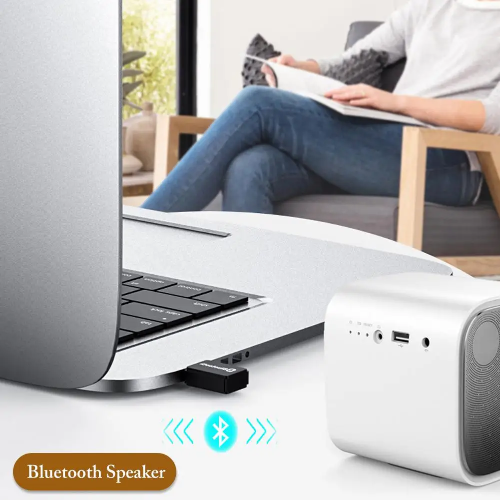 Беспроводной автомобильный аудиоприемник передатчик Bluetooth 5 0 адаптер Mini USB Dongle