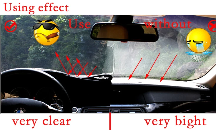 Приборная панель автомобиля Избегайте light pad инструмент крышка платформы стол коврики ковры авто аксессуары для Chevrolet trax