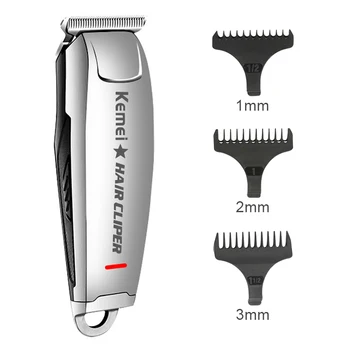 

Kemei KM-2812 Professional Electric Hair Clipper Vintage Engraving Hair Styling Tools Cordless Rechargeable Haircut Shaver 45D