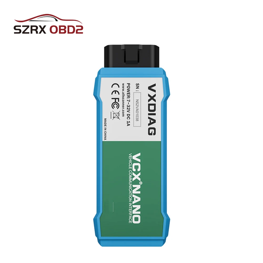 Vxdiag-escáner automotriz v5.1.6, WIFI, compatible con UDS, V-AG, para Audi/Skoda