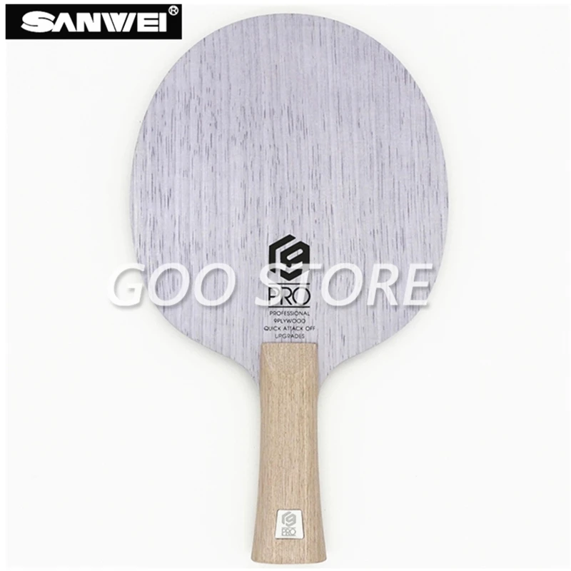 

SANWEI Table Tennis Blade V9 PRO 9 ply pure wood All-around pips-long ping pong racket bat paddle
