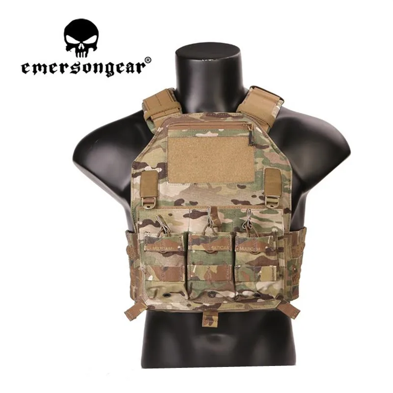 Emersongear 420 플레이트 캐리어, 야외 슈팅 몰리 전투 조끼, 전술 에어소프트 페인트볼 CS 게임 보호 기어