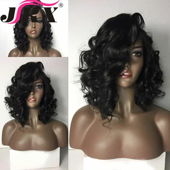 

JRX Peruvian Afro Curly Human Hair Lace Front Wigs Wavy 13x6 Deep Part Lace Wigs Remy With Baby Hair For Black Women