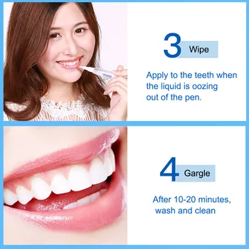 

New Effective Teeth Whitening Pen Tooth Whitener Tea Coffee Stain Remove Teeth Care SCI88