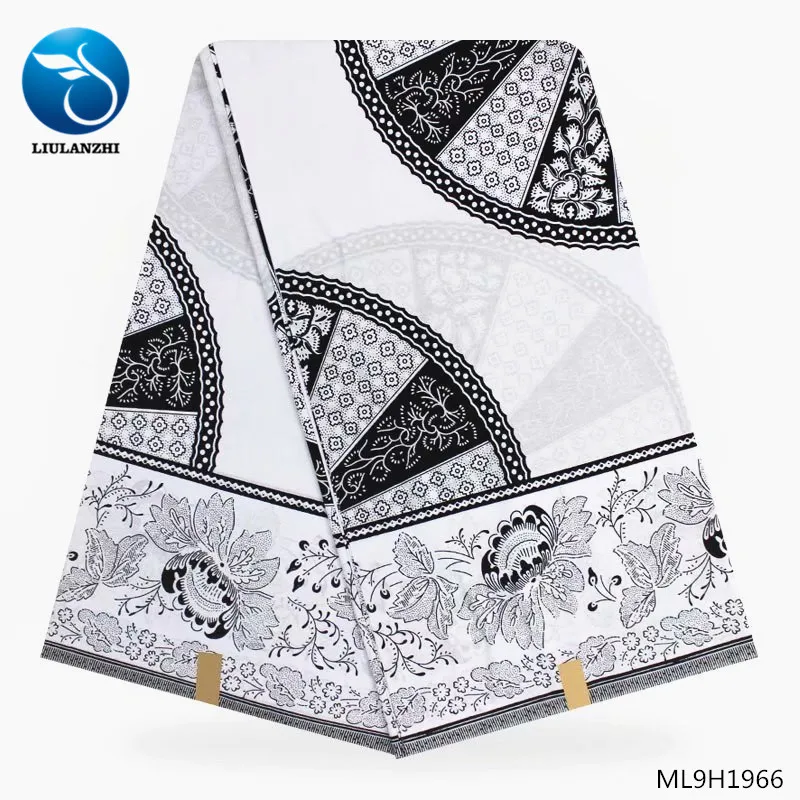 LIULANZHI хлопок воск ткань s модный стиль настоящая вощеная ткань Анкара для платья настоящий батик ткань ML9H1950-ML9H1969