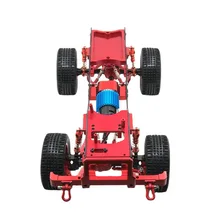 MN Model 1/12 D90 D91 D96 MN98 99S RC Car Spare Parts Red Metal Upgrade Modified Frame