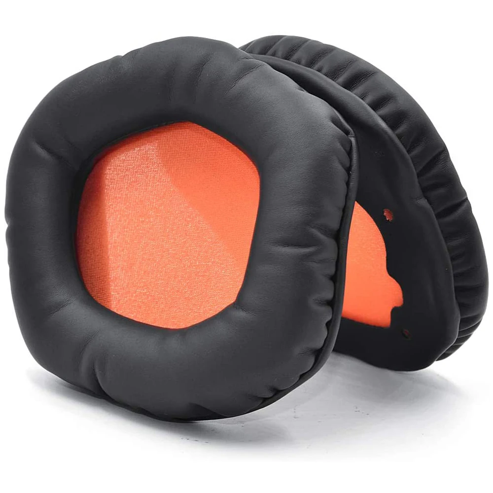 1Pair Replacement Potein Leather Memory Foam Cushion Ear Pads Earprads for Asus Rog Strix 7.1 2.0 PRO DSP Wireless Headphones