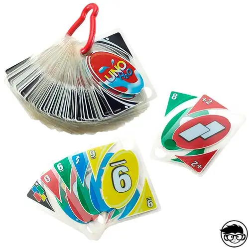 Mattel-UNO H2O To Go H20 карточная игра, многоцветный, 7+(P1703