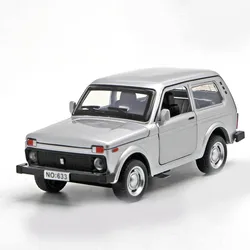 Classic 1:32 Metal Die - Cast Toy Car with Sound & Light Features (GRAY)