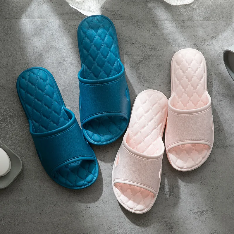 Summer 2021 new EVA slippers soft soles home home bath bathroom slippers woman