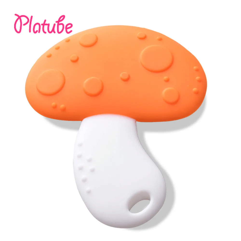 Platube 1 шт. детский Прорезыватель зубная паста Прорезыватель для зубов для младенцев милый в мультяшном стиле зубная щетка Прорезыватель силиконовый без бисфенола А для 4 м+ ребенок