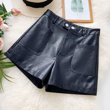 ^#Cheap AcFirst Women Fashion Winter Autumn Black Ladies Sexy Shorts Punk Rock Show Party Club Pants Plus Size PU Leather Shorts ^#Cheap AcFirst Women Fashion Winter Autumn Black Ladies Sexy Shorts Punk Rock Show Party Club Pants Plus Size PU Leather Shorts