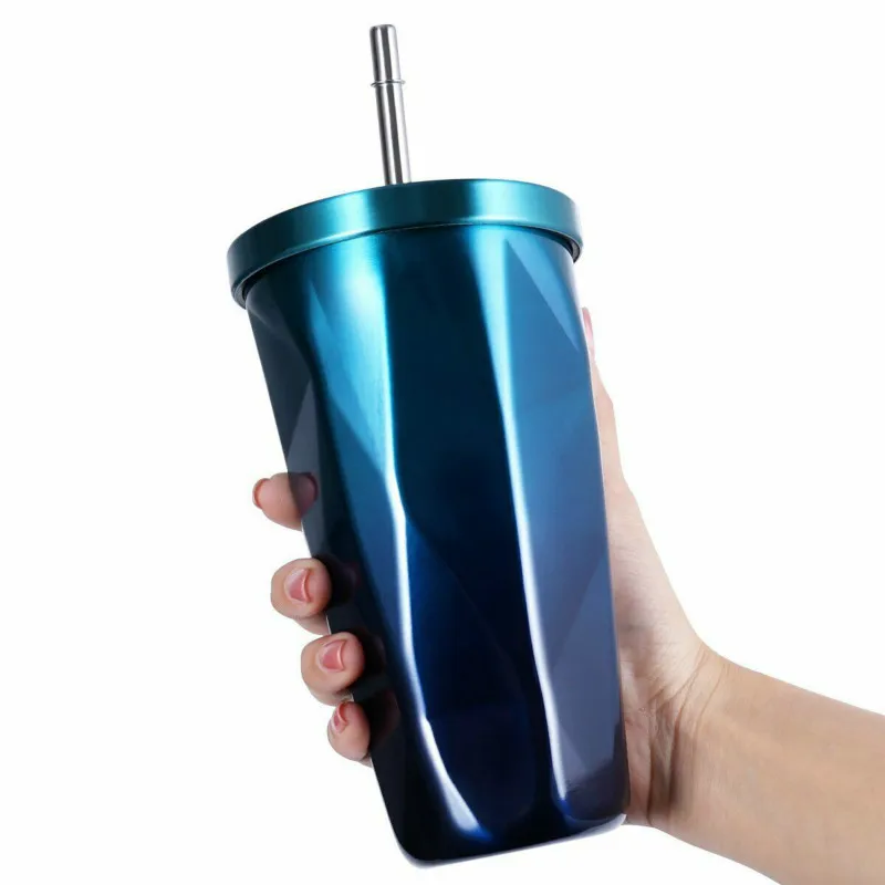 500 мл одноцветная для путешествий Портативный Нержавеющая сталь Изолированная