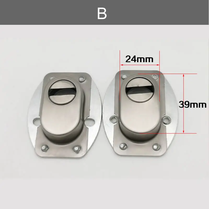 Edelstahl Diebstahls icherung Türschloss Kern kappe Sicherheit Türschloss  Zylinders chutz abdeckung Schlüssel loch abdeckung stark und robust