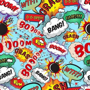 

150x150cm HUAYI Super Hero City Photography Backdrop background Birthday Party Background D-8800