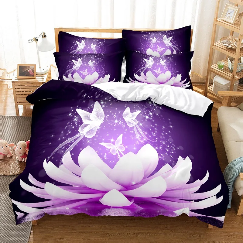 

bedding set duvet cover set 3d bedding digital printing bed linen queen size bedding set fashion design