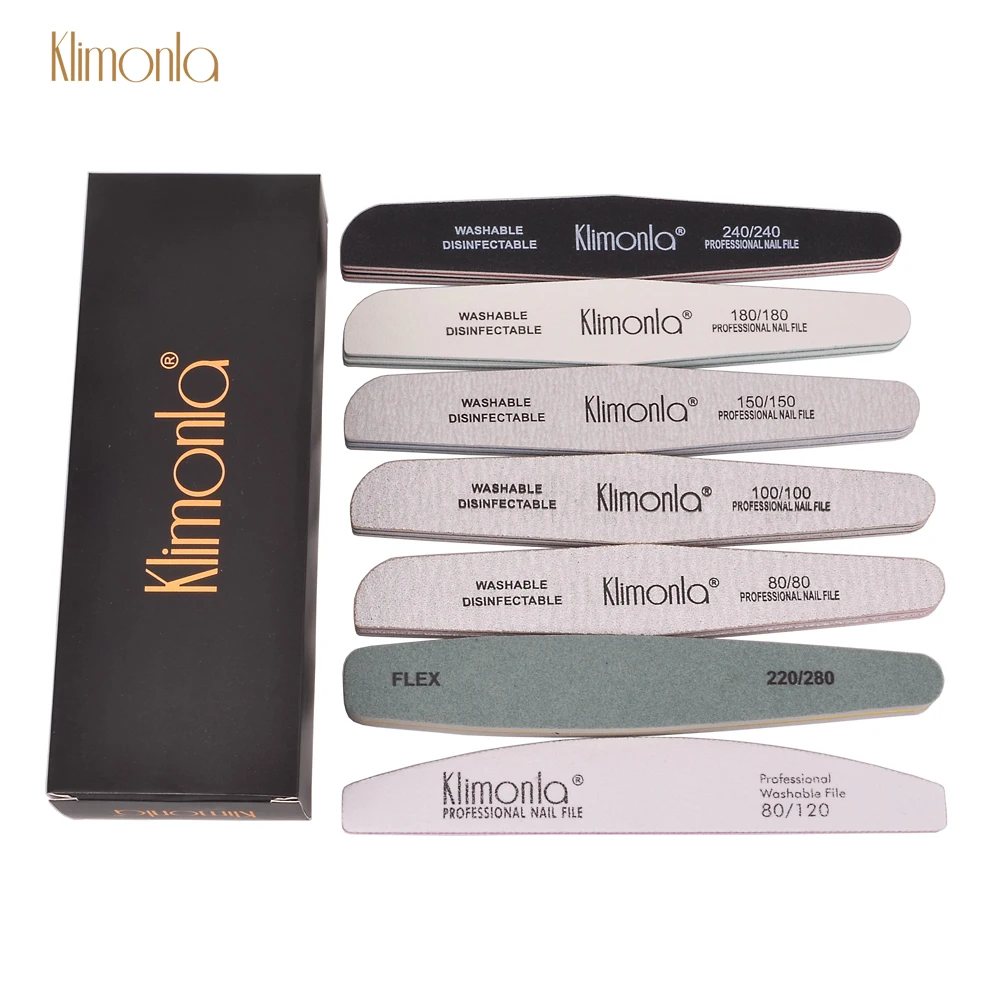 

12Pcs/set Nail Files nail set Nail Gel Polish Kit mix Grit Manicure Pedicure Polish Tools Set Salon Acrylic Nail Kit ( 5Set)