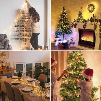 

Waterproof LED Light String Home Office Decorative Remote Control Timer Lamp String Holiday Fairy Wedding Party Decoration
