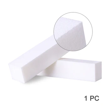 

1pc WHITE BUFFER SANDING BLOCK FILES Nail Art Tools Sponge Sanding Buffing Tools