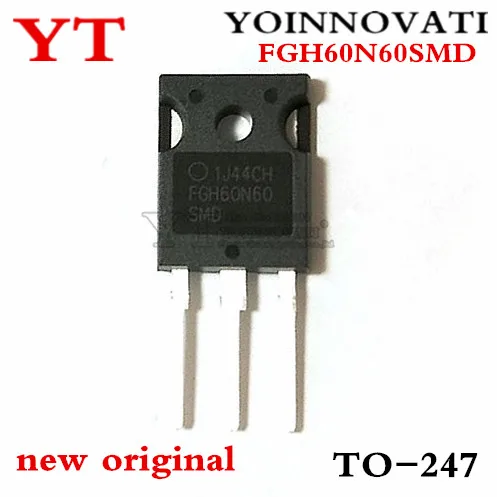 New original 10PCS/LOT FGH60N60SMD FGH60N60 SMD TO-247 | Электронные компоненты и принадлежности