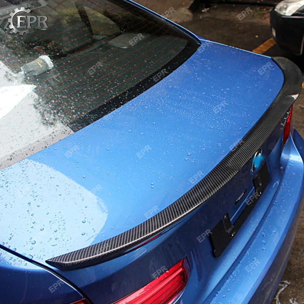 Углеродное крыло губ для BMW E92 M4 (V) стиль 2006-2013 углеродное волокно задний спойлер