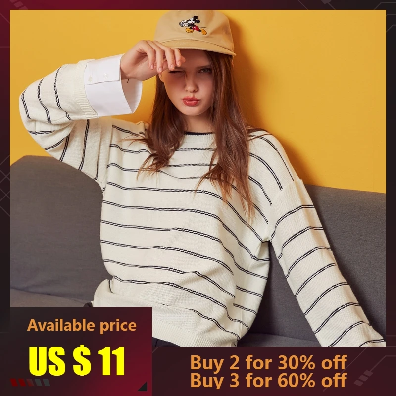 

Metersbonwe 2019 Cotton Knitted Sweater Women Pullovers Turtleneck Autumn Winter Basic Women Sweaters Korean Style Slim Fit